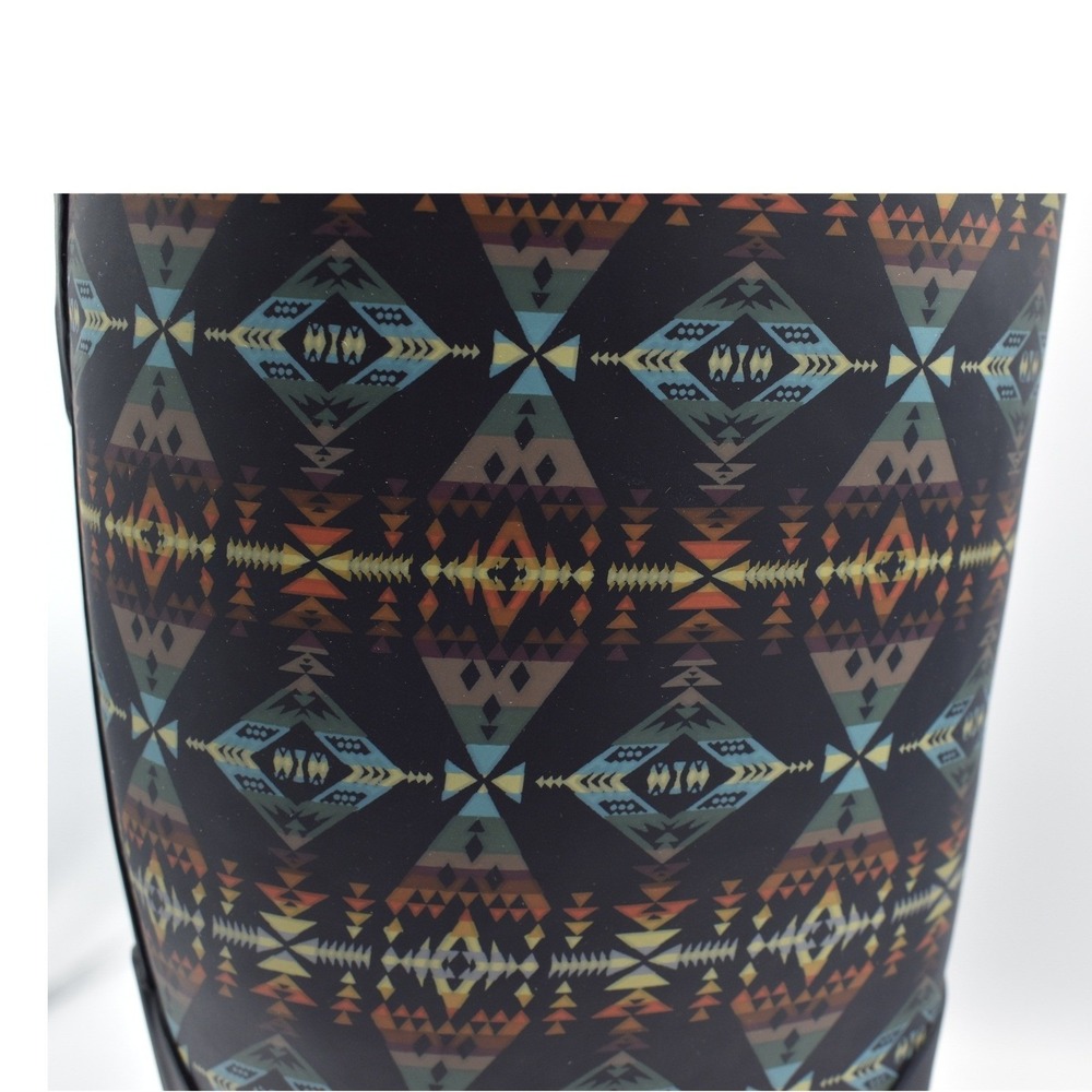 Pendleton Women Size 8 Diamond Peak Navy Harding Geometric Tall Rain Boots Shoes - Picture 5 of 8